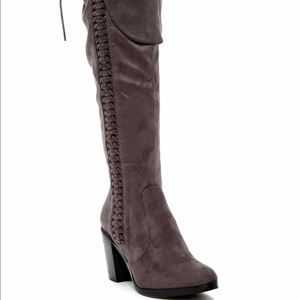 Black Over Knee Boot 7